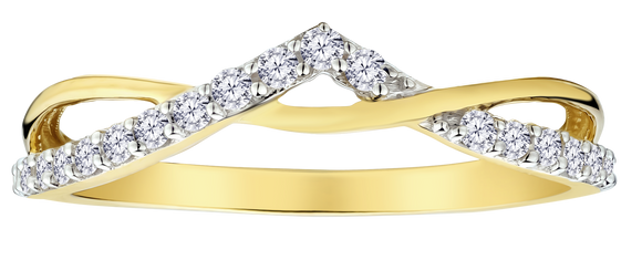 .20 Carat of Lab Grown Diamonds Ring, 10kt Yellow Gold.....................NOW