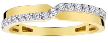 .25 Carat of Lab Grown Diamonds Ring, 10kt Yellow Gold.....................NOW - Griffin Jewellery Designs