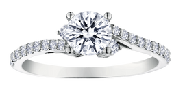 .72 Carat of Lab Grown Diamonds "Brilliant" Cut Ring, 10kt White Gold.....................NOW - Griffin Jewellery Designs