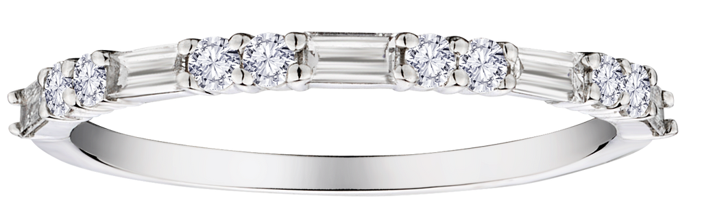 .33 Carat Lab Grown Diamond Band, 10kt White Gold.....................NOW