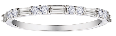 .33 Carat Lab Grown Diamond Band, 10kt White Gold.....................NOW - Griffin Jewellery Designs