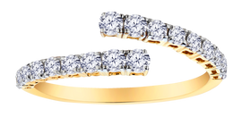 .60 Carat of Lab Grown Diamonds Ring, 10kt Yellow Gold.....................NOW - Griffin Jewellery Designs