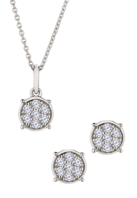 .63 Carat of Lab Grown Diamonds Set, Sterling Silver.....................NOW - Griffin Jewellery Designs