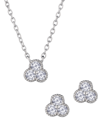 .53 Carat of Lab Grown Diamonds Set, Sterling Silver.....................NOW - Griffin Jewellery Designs