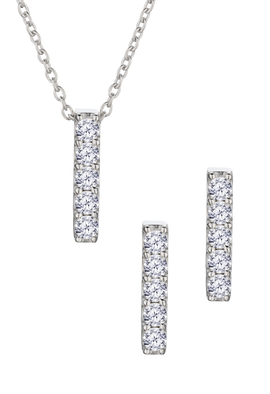 .75 Carat of Lab Grown Diamonds "Icicles" Set, Sterling Silver.....................NOW - Griffin Jewellery Designs
