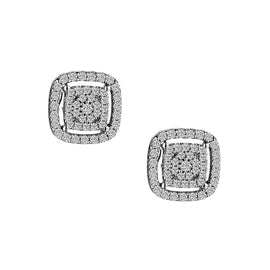 .75 Carat of Diamonds Earrings, 14kt White Gold.......................NOW