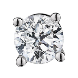 .25 Carat of Diamond Single Stud, 14kt White Gold......................NOW