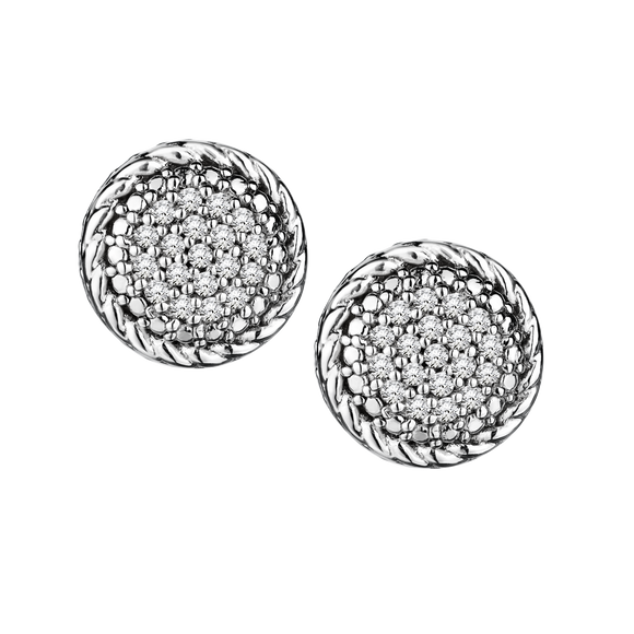 .20 Carat of Diamonds Studs, Silver......................NOW