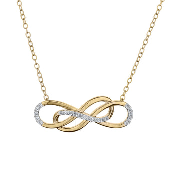 .10 Carat of Diamonds "Infinite Love" Necklace, 10kt Yellow Gold….....................NOW - Griffin Jewellery Designs