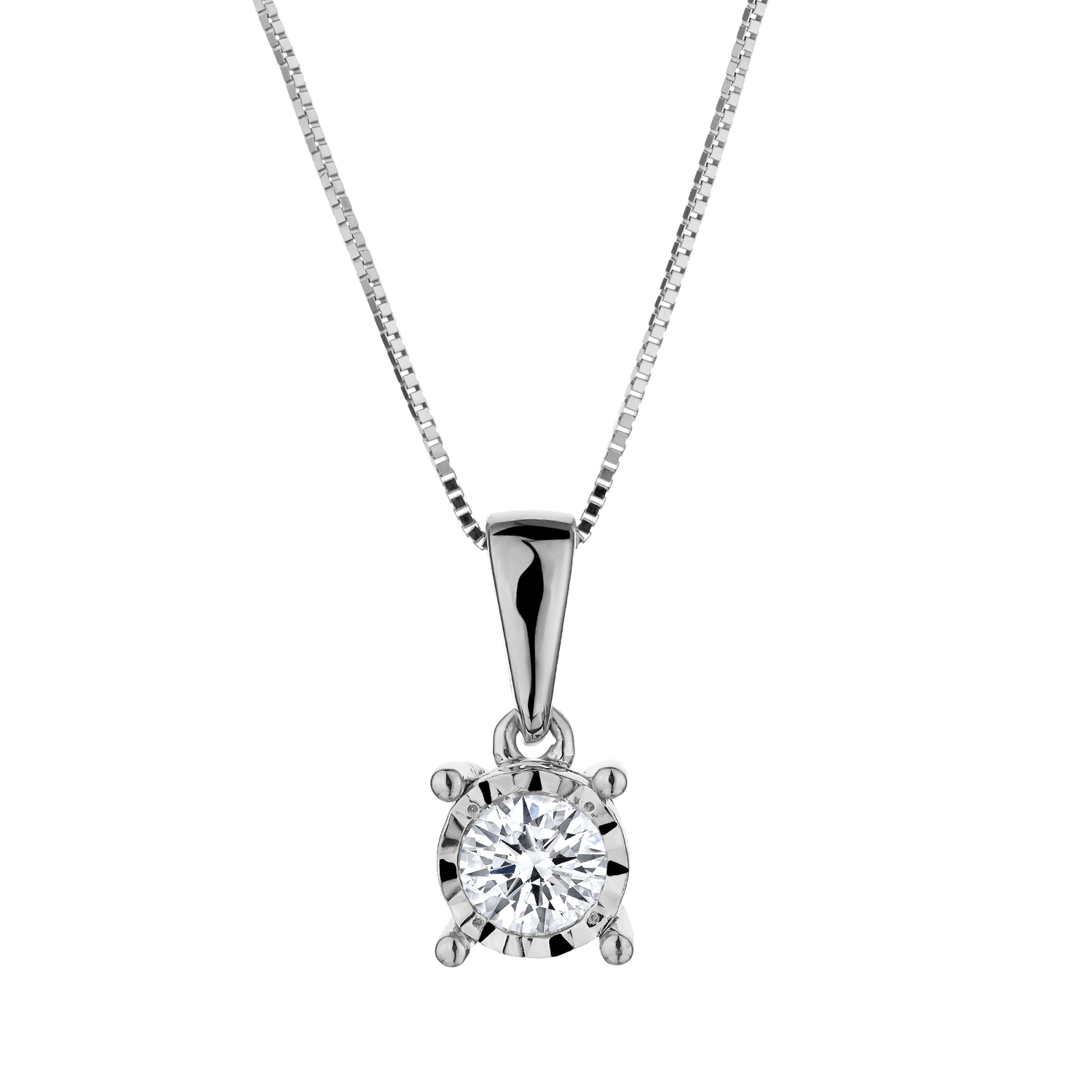 Pendant white 2025 gold diamond