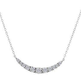 .33 Carat Diamond Necklace,  10kt White Gold. Necklaces and Pendants. Griffin Jewellery Designs. 
