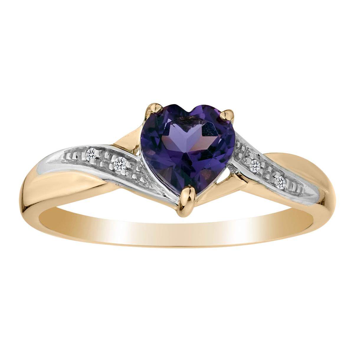 Yellow gold 2025 gemstone rings