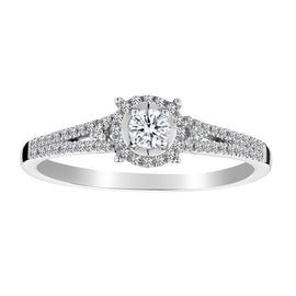 .25 Carat of Diamonds "Promise" Ring, 14kt White Gold.....................NOW - Griffin Jewellery Designs