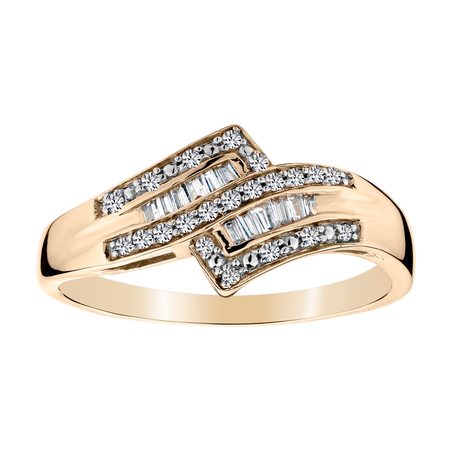 .16 Carat Diamond Ring,  10kt Yellow Gold. Fashion Rings. Griffin Jewellery Designs