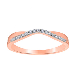 .10 Carat of Diamonds Ring, 14kt Rose Gold…....................NOW