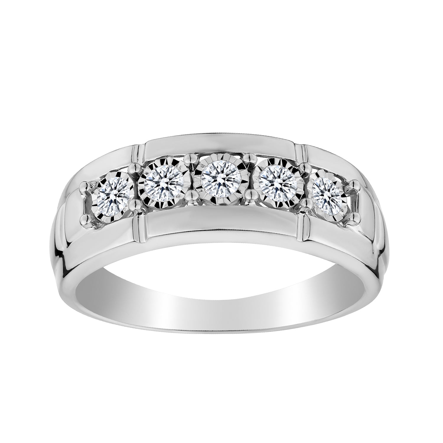 .40 Carat of Diamonds Gentleman's Ring, 10kt White Gold....................NOW