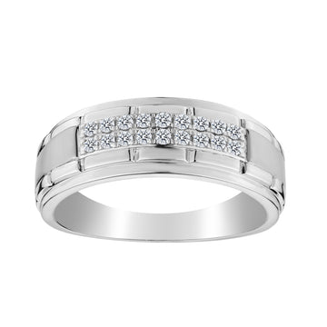 .25 Carat of Diamonds Gentleman's Ring, 10kt White Gold….....................NOW - Griffin Jewellery Designs