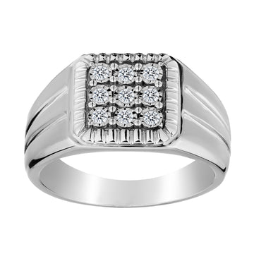 .20 Carat of Diamonds Gentleman's Ring, 10kt White Gold…...................NOW - Griffin Jewellery Designs