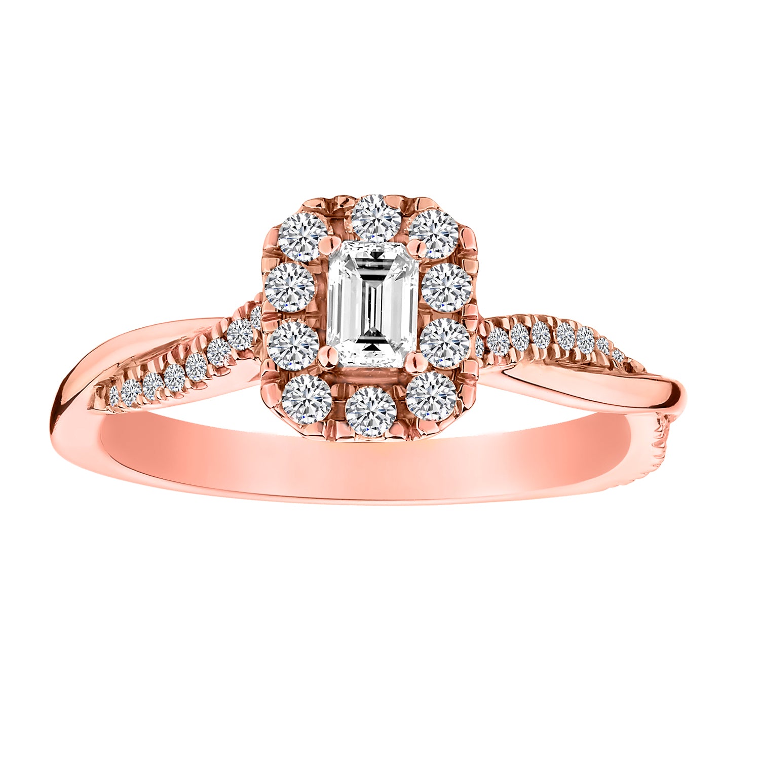 .50 Carat Diamond "Victorian Beauty" Ring,  14kt Rose Gold. Griffin Jewellery Designs