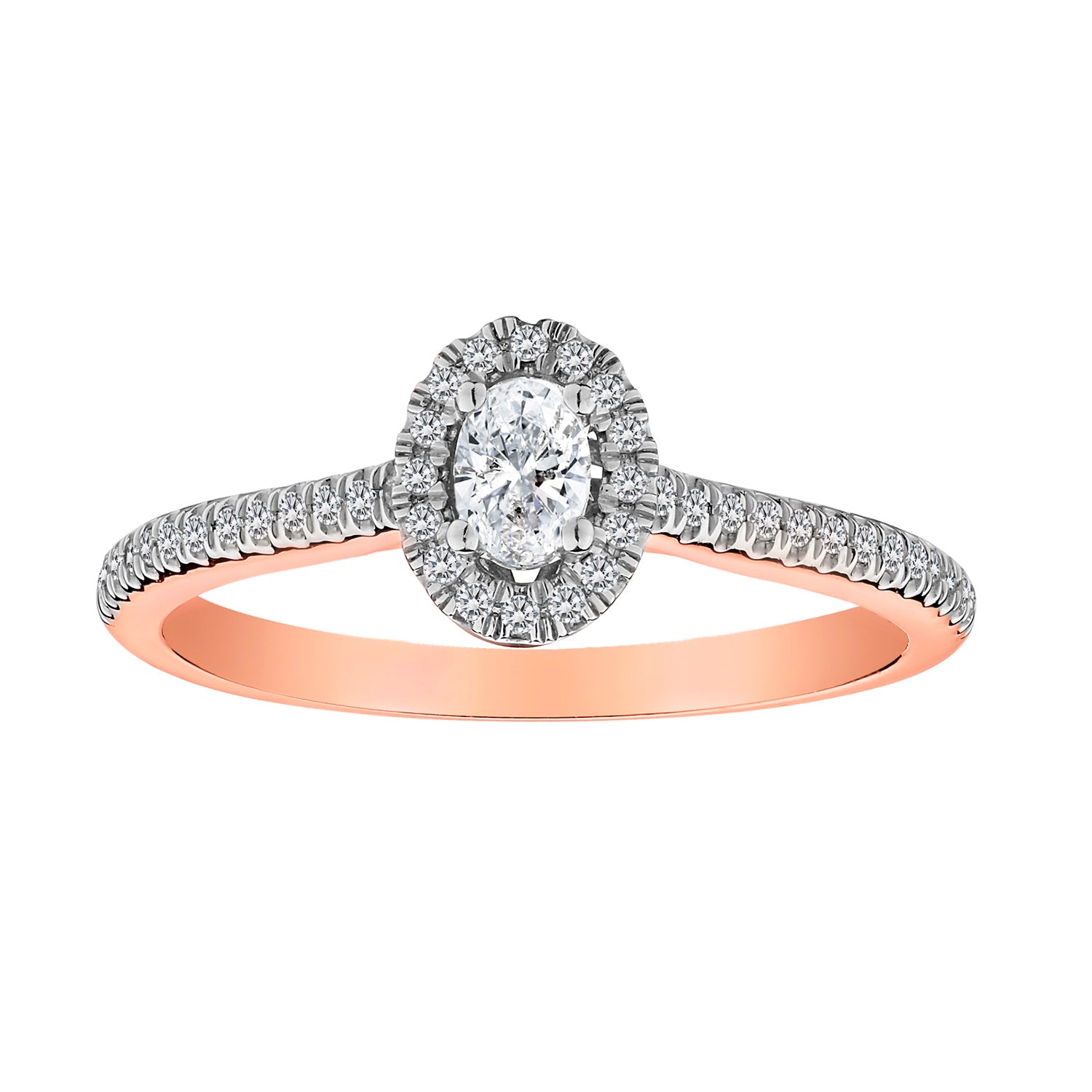 .33 Carat Diamond Ring,  14kt Rose Gold.Griffin Jewellery Designs