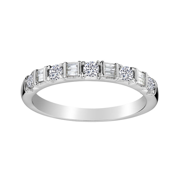 .33 Carat of Diamonds Stacker Ring, 10kt White Gold….....................NOW