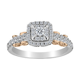 .40 Carat Diamond Ring,  14kt White And Yellow Gold (Two Tone). Griffin Jewellery Designs