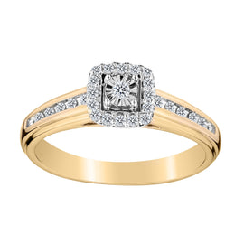 .17 Carat Diamond Pave Ring,  10kt Yellow Gold. Griffin Jewellery Designs