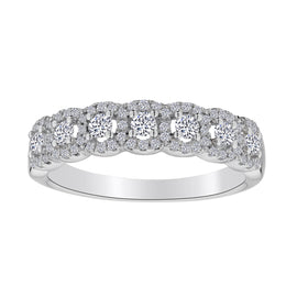 .50 CARAT DIAMOND RING, 10kt WHITE GOLD.......................NOW
