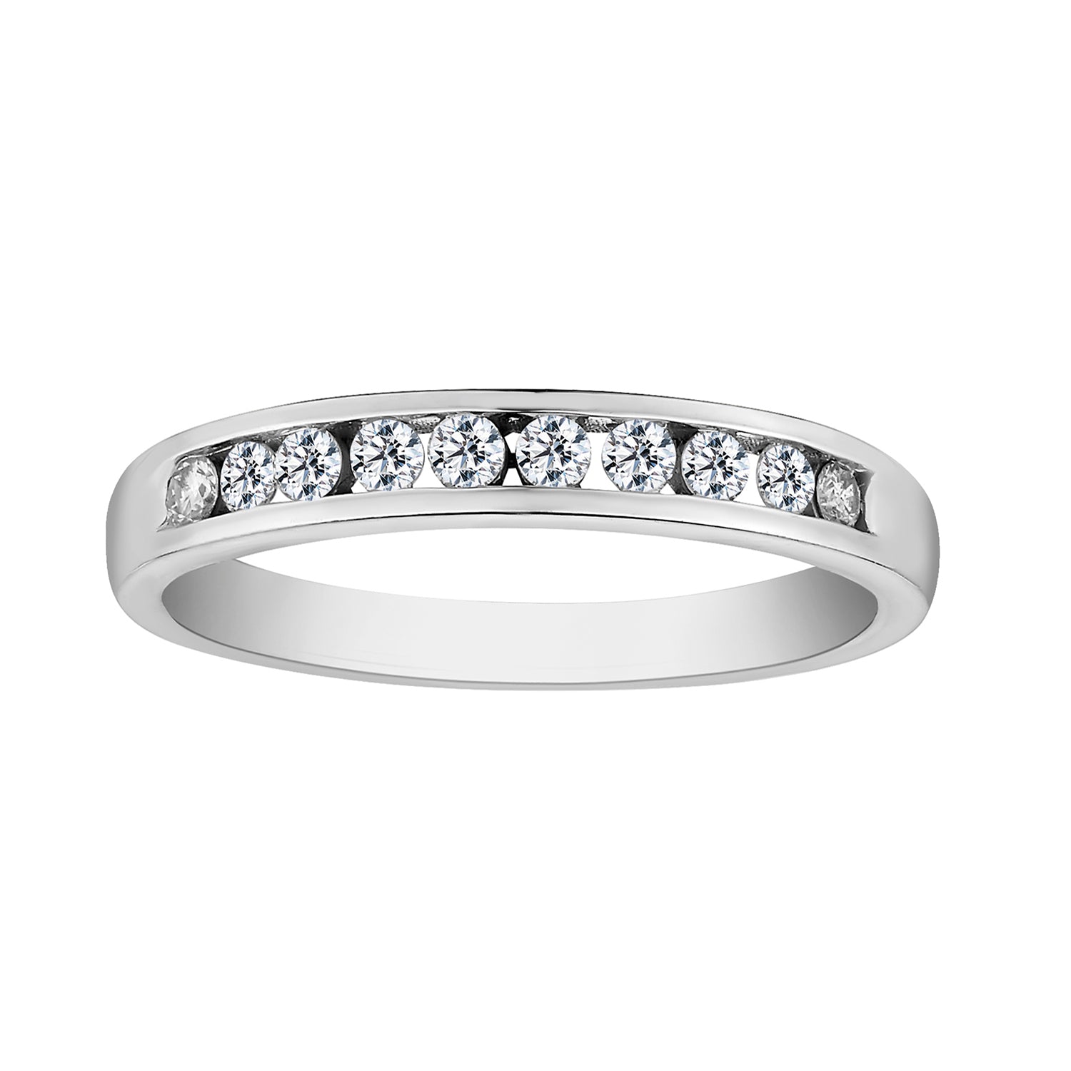 .25 CARAT DIAMOND RING BAND, 10kt WHITE GOLD.....................NOW - Griffin Jewellery Designs