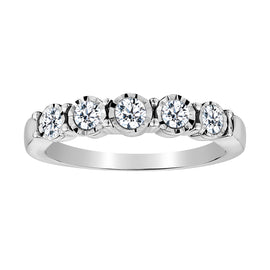 .50 CARAT DIAMOND RING BAND, 10kt WHITE GOLD…...................NOW - Griffin Jewellery Designs