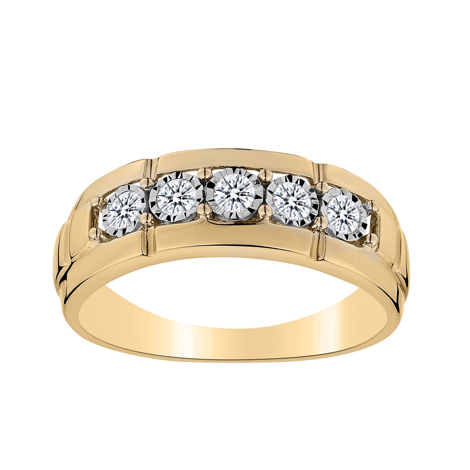 .40 CARAT DIAMOND GENTLEMAN'S RING, 10kt YELLOW GOLD...................NOW - Griffin Jewellery Designs