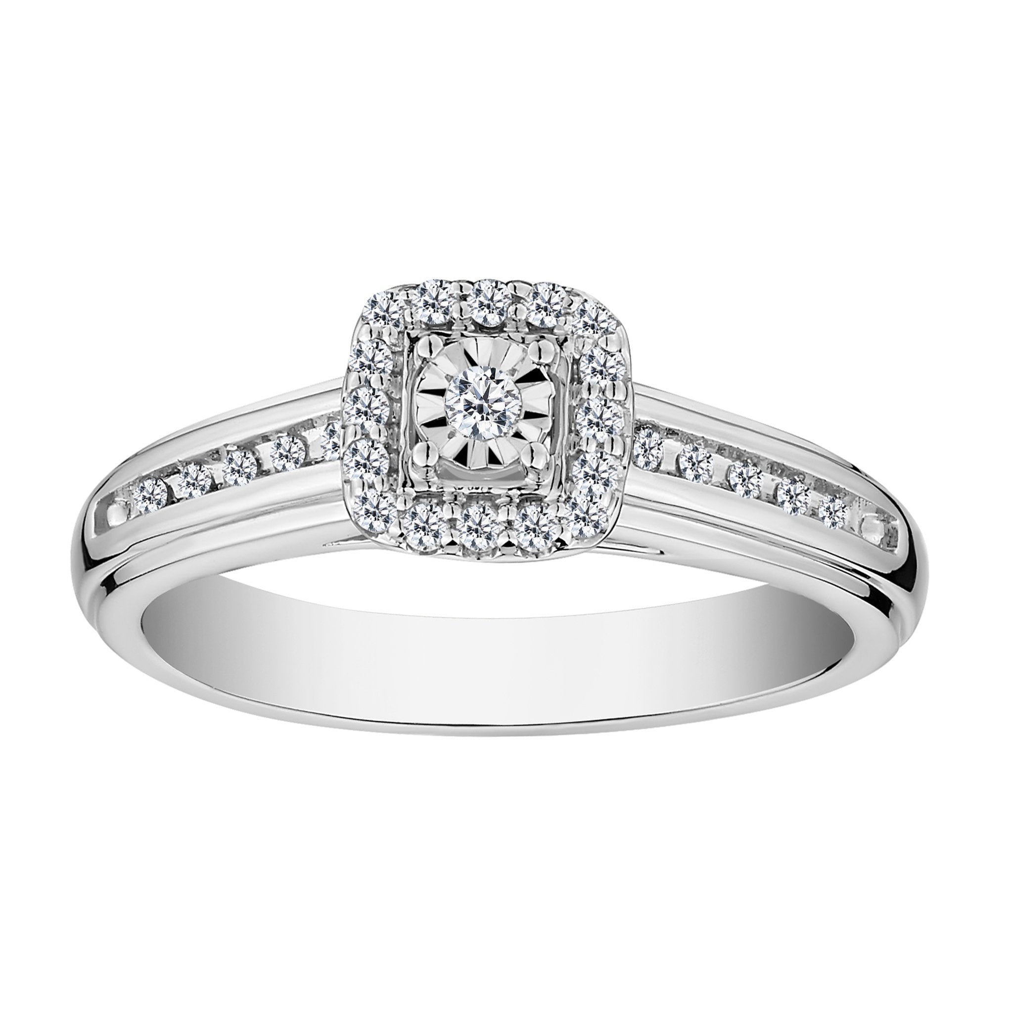 .17 Carat Diamond Ring, 10kt White Gold - Griffin Jewellery Designs