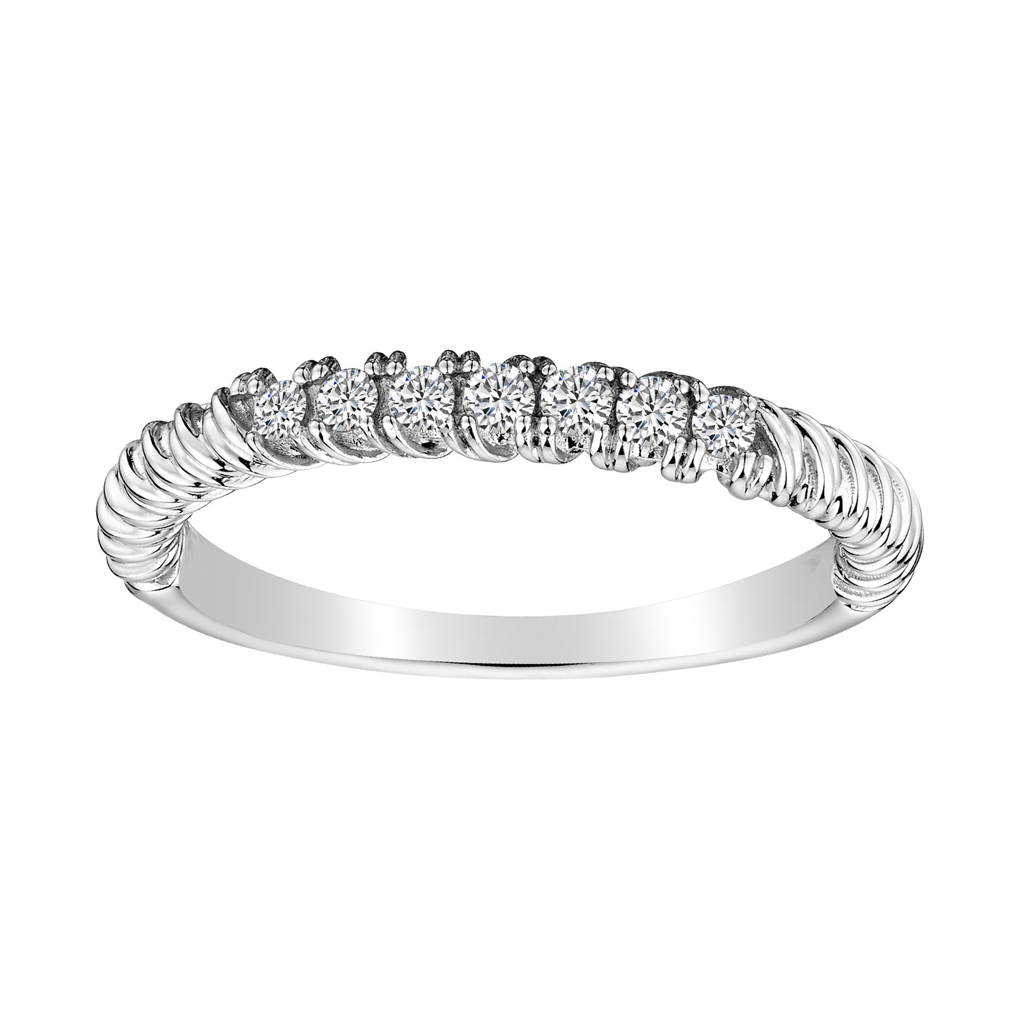.20 Carat Diamond Stacker Ring, 10kt White Gold.....................NOW - Griffin Jewellery Designs