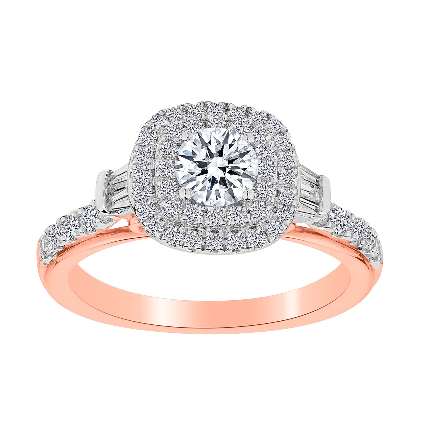 1.00 CARAT DIAMOND RING, 14kt ROSE GOLD….....................NOW - Griffin Jewellery Designs