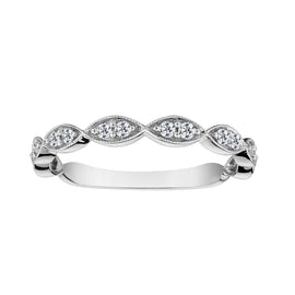 .17 Carat Diamond Stacker Ring, 10kt White Gold…...................NOW - Griffin Jewellery Designs