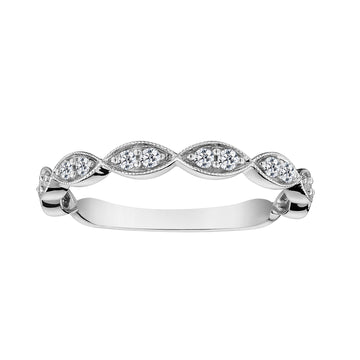 .17 Carat Diamond Stacker Ring, 10kt White Gold…...................NOW - Griffin Jewellery Designs