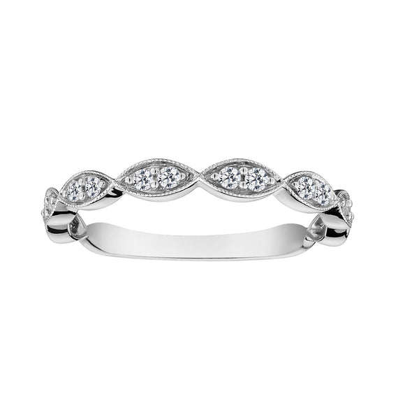 .17 Carat Diamond Stacker Ring, 10kt White Gold…...................NOW - Griffin Jewellery Designs