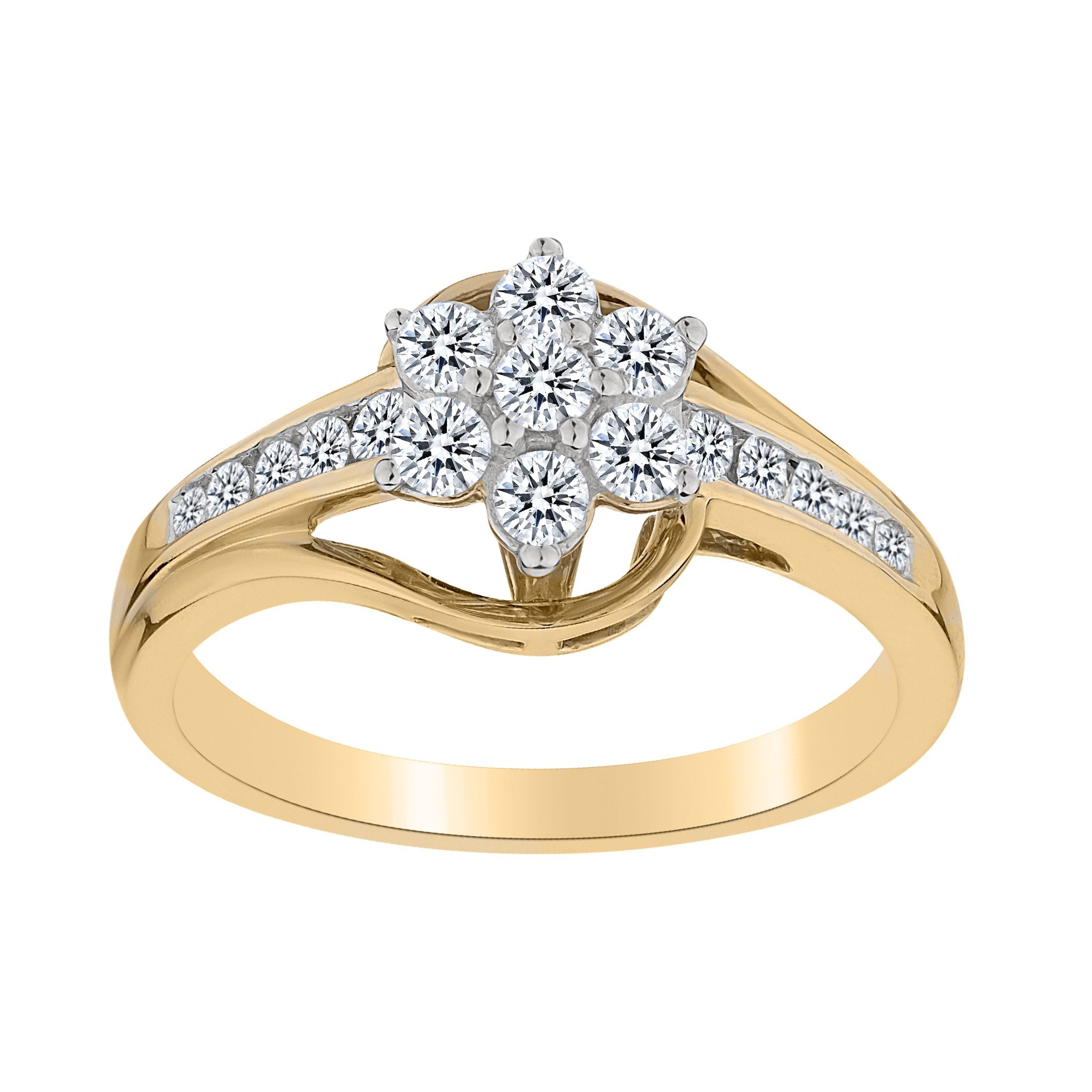 .75 CARAT DIAMOND RING, 10kt YELLOW GOLD - Griffin Jewellery Designs