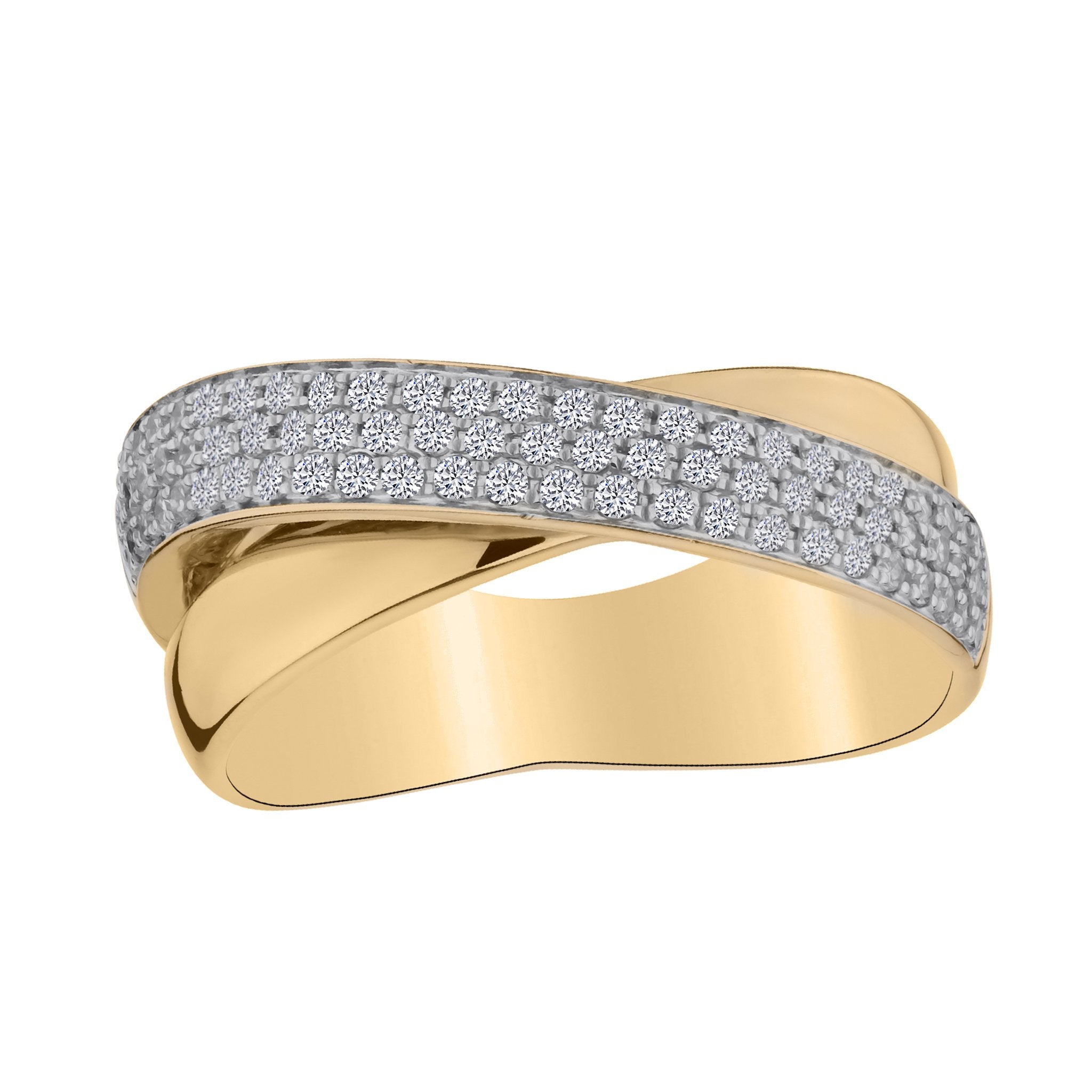 .65 CARAT DIAMOND RING, 14kt YELLOW GOLD. Fashion Rings - Griffin Jewellery Designs