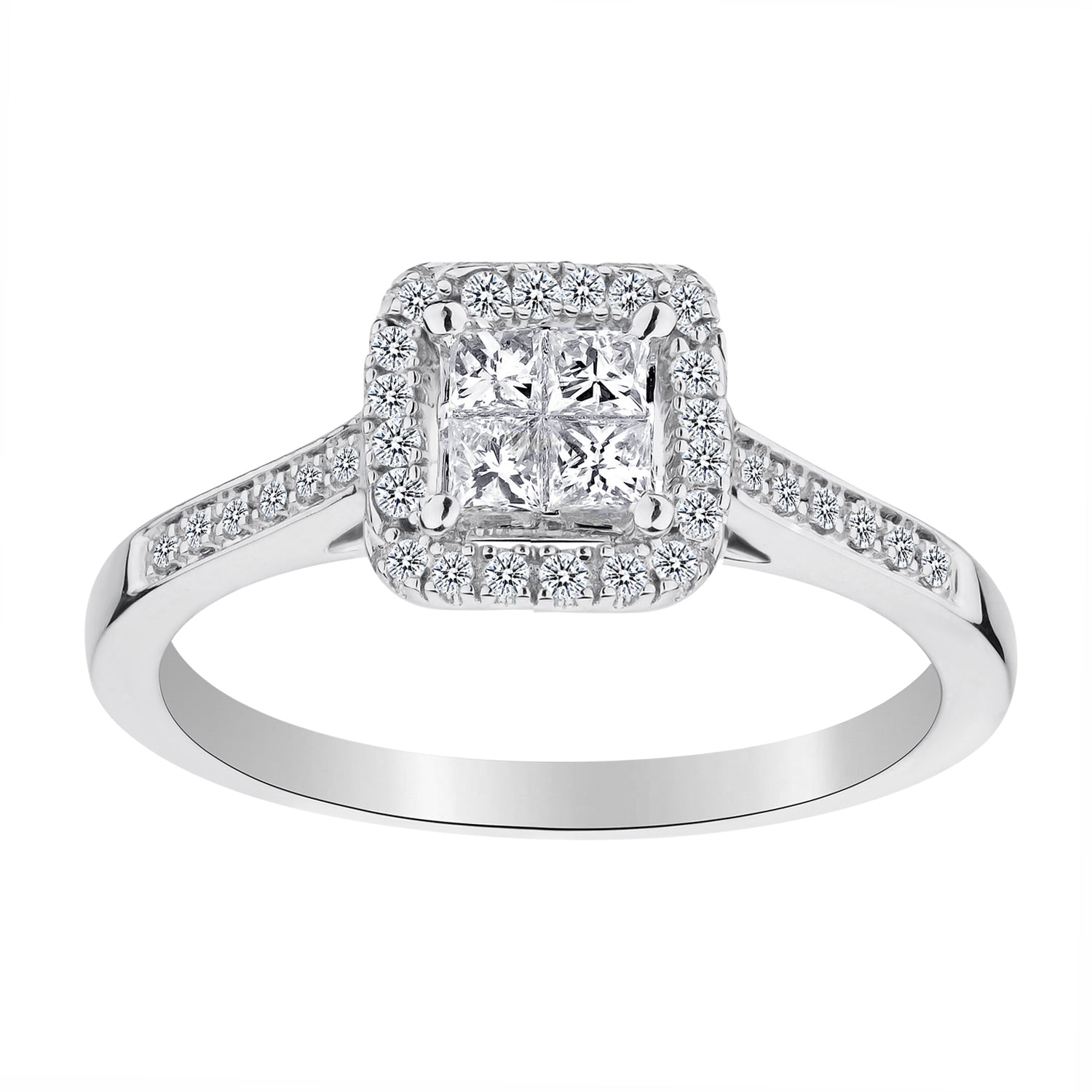 .33 Carat Diamond Ring, 10kt White Gold - Griffin Jewellery Designs