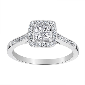 .33 Carat Diamond Ring, 10kt White Gold - Griffin Jewellery Designs