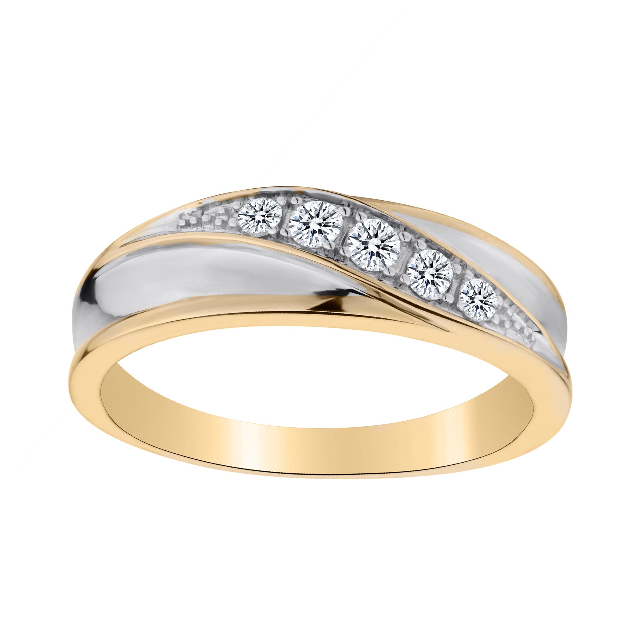 .25 CARAT DIAMOND GENTLEMAN'S RING, 10kt YELLOW GOLD.....................NOW - Griffin Jewellery Designs