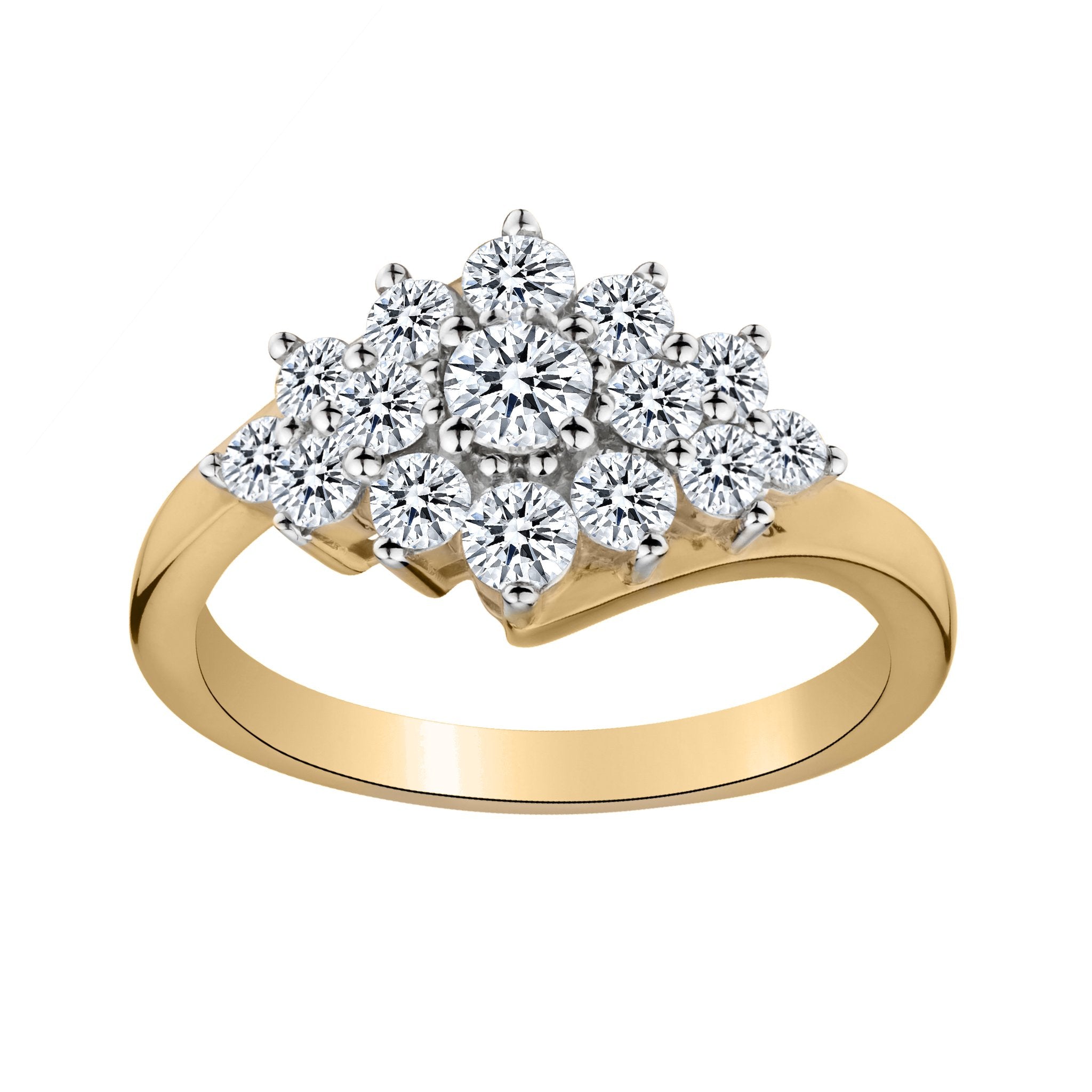 1.00 CARAT DIAMOND RING, 10kt YELLOW GOLD...................NOW - Griffin Jewellery Designs