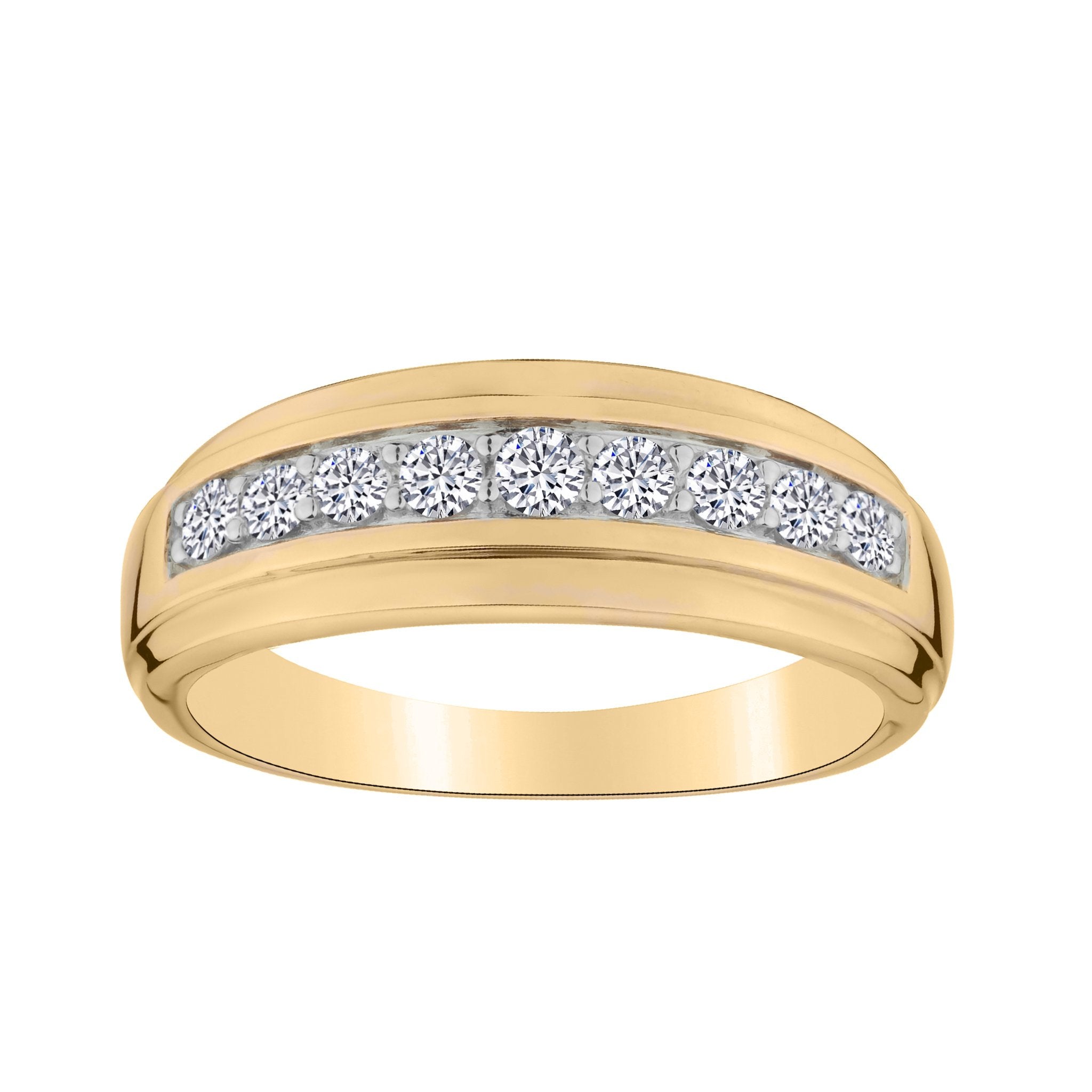 .50 CARAT DIAMOND RING BAND, 10kt YELLOW GOLD….....................NOW - Griffin Jewellery Designs