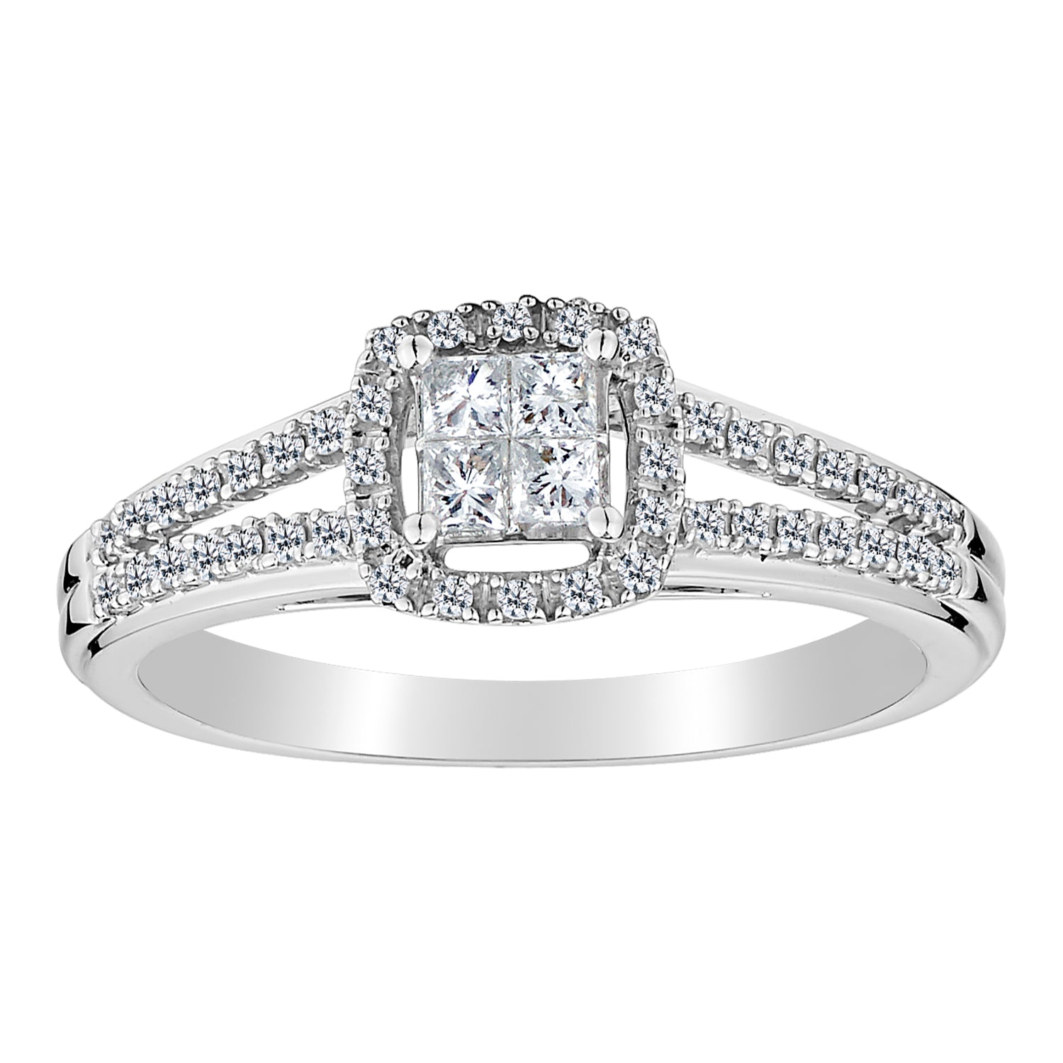 .33 CARAT DIAMOND RING, 10kt WHITE GOLD - Griffin Jewellery Designs