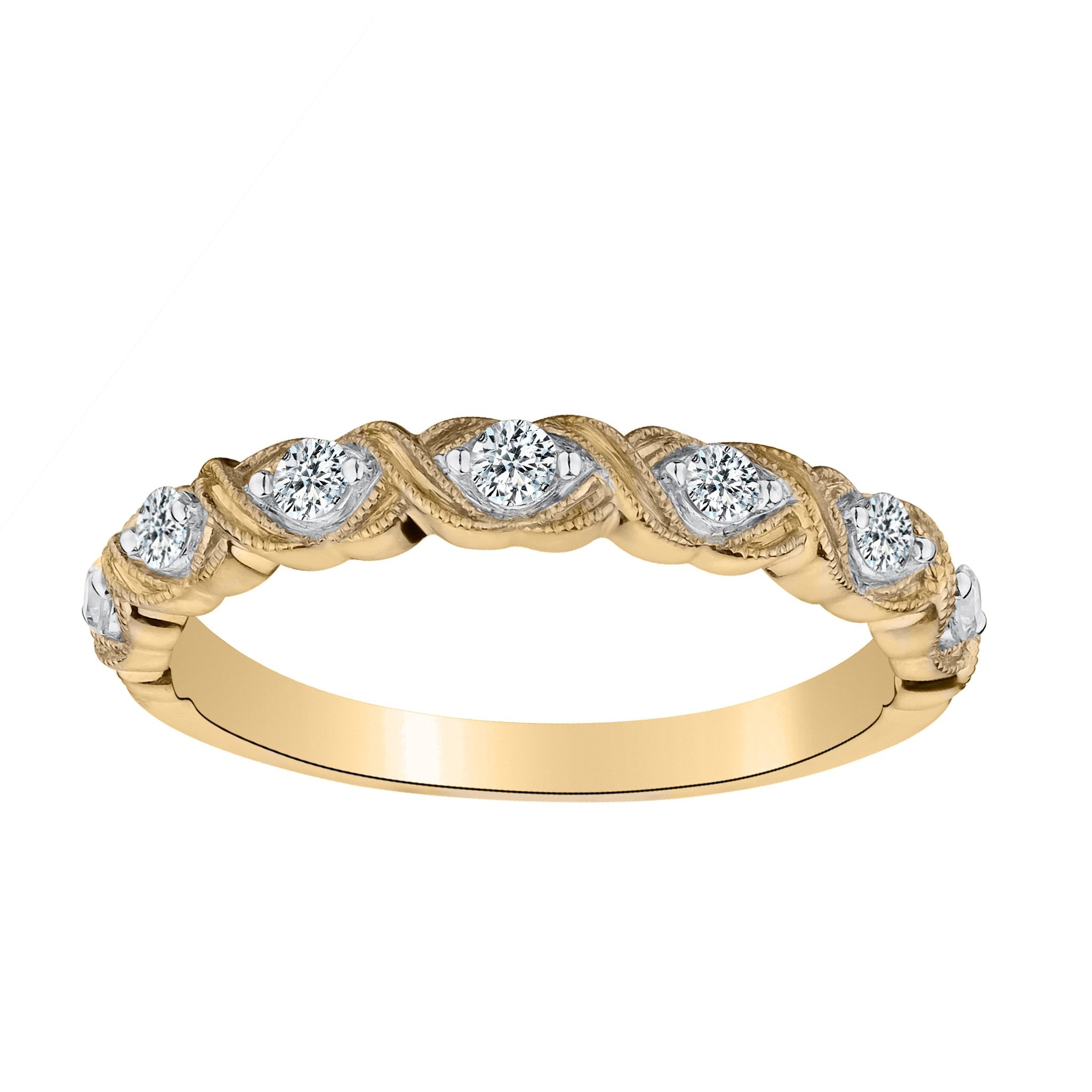 .20 CARAT DIAMOND "XOXO" RING, 10kt YELLOW GOLD…....................NOW - Griffin Jewellery Designs