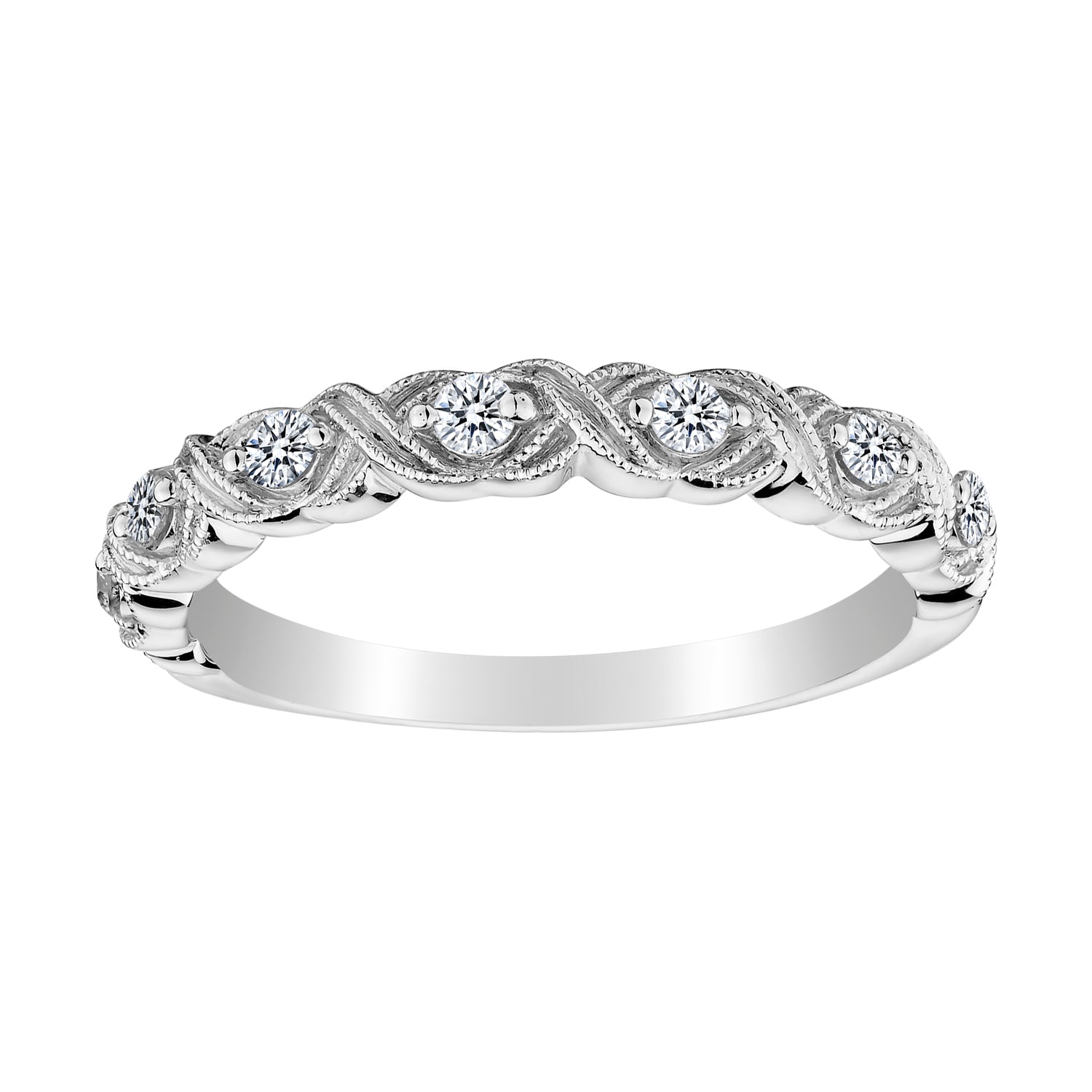 .20 CARAT DIAMOND "XOXO" RING, 10kt WHITE GOLD…...................NOW - Griffin Jewellery Designs