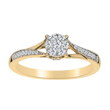 .25 CARAT DIAMOND RING, 10kt YELLOW GOLD - Griffin Jewellery Designs