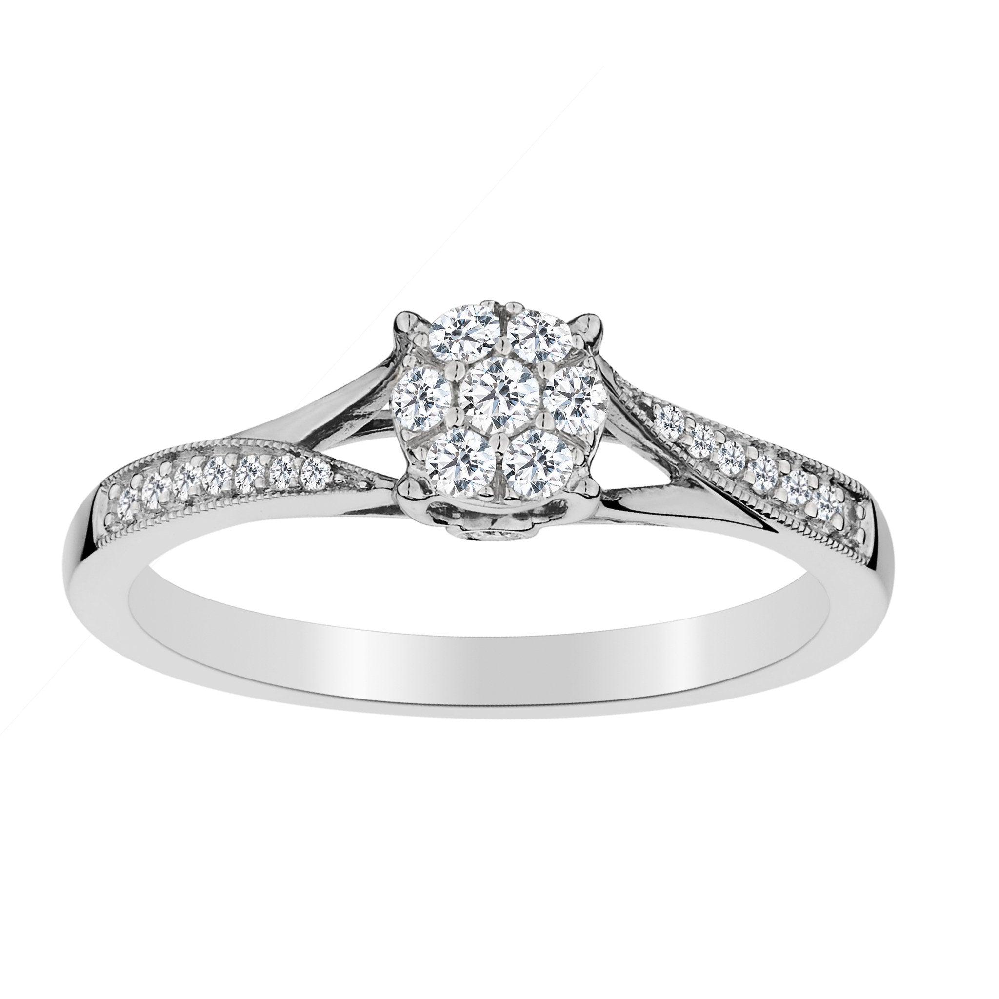 .25 CARAT DIAMOND RING, 10kt WHITE GOLD - Griffin Jewellery Designs