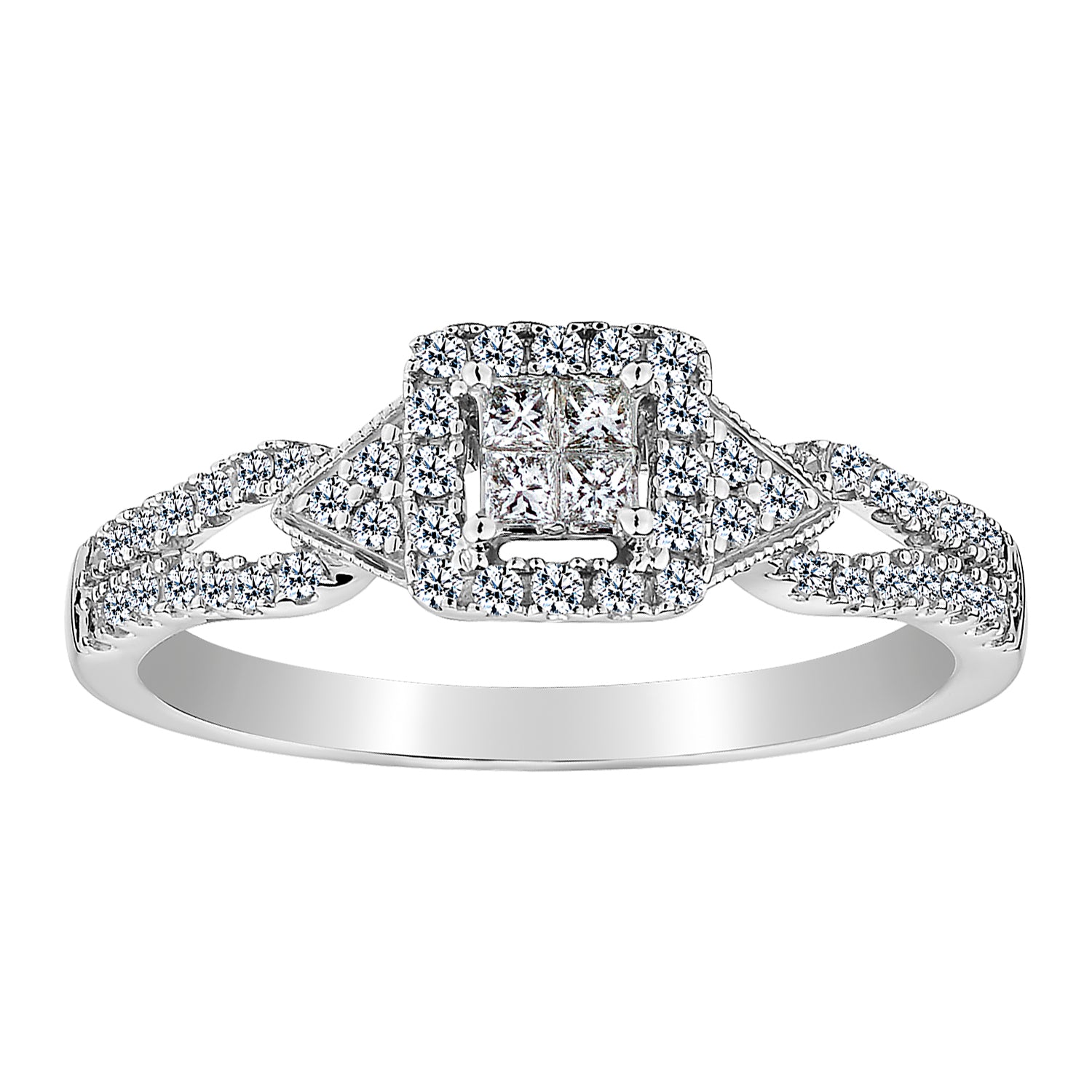 .33 Carat Diamond Ring, 10kt White Gold - Griffin Jewellery Designs